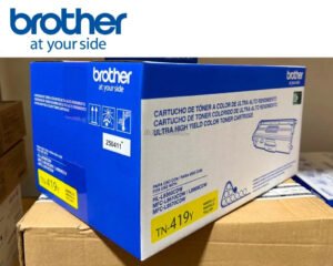 cartucho de tóner brother tn419y hl-l8360cdw mfc-l8610cdw mfc-l8900cdw mfc-l9570cdw amarillo Cartucho De Tóner Brother TN419Y HL-L8360CDW / MFC-L8610CDW / MFC-L8900CDW / MFC-L9570CDW Amarillo 9,000 Páginas