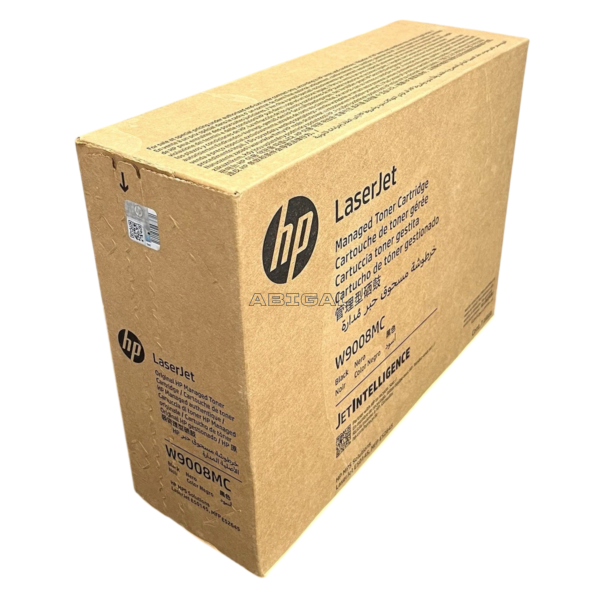 Cartucho De Toner Hp W9008MC Black, Para Impresoras Hp Color LaserJet Managed MFP E50145DN / E52645DN / Flow E52645C, Rendimiento Hasta 23,000 Páginas.