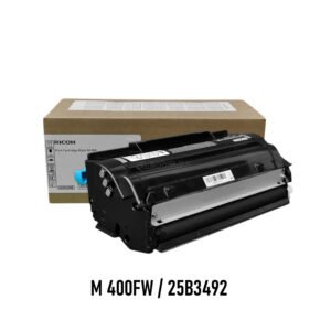 Cartucho De Toner Ricoh M 400 (25B3492) Black, Para Impresoras Multifunción Ricoh M 400 / M 400FW, Rendimiento Hasta 20,000 Páginas.