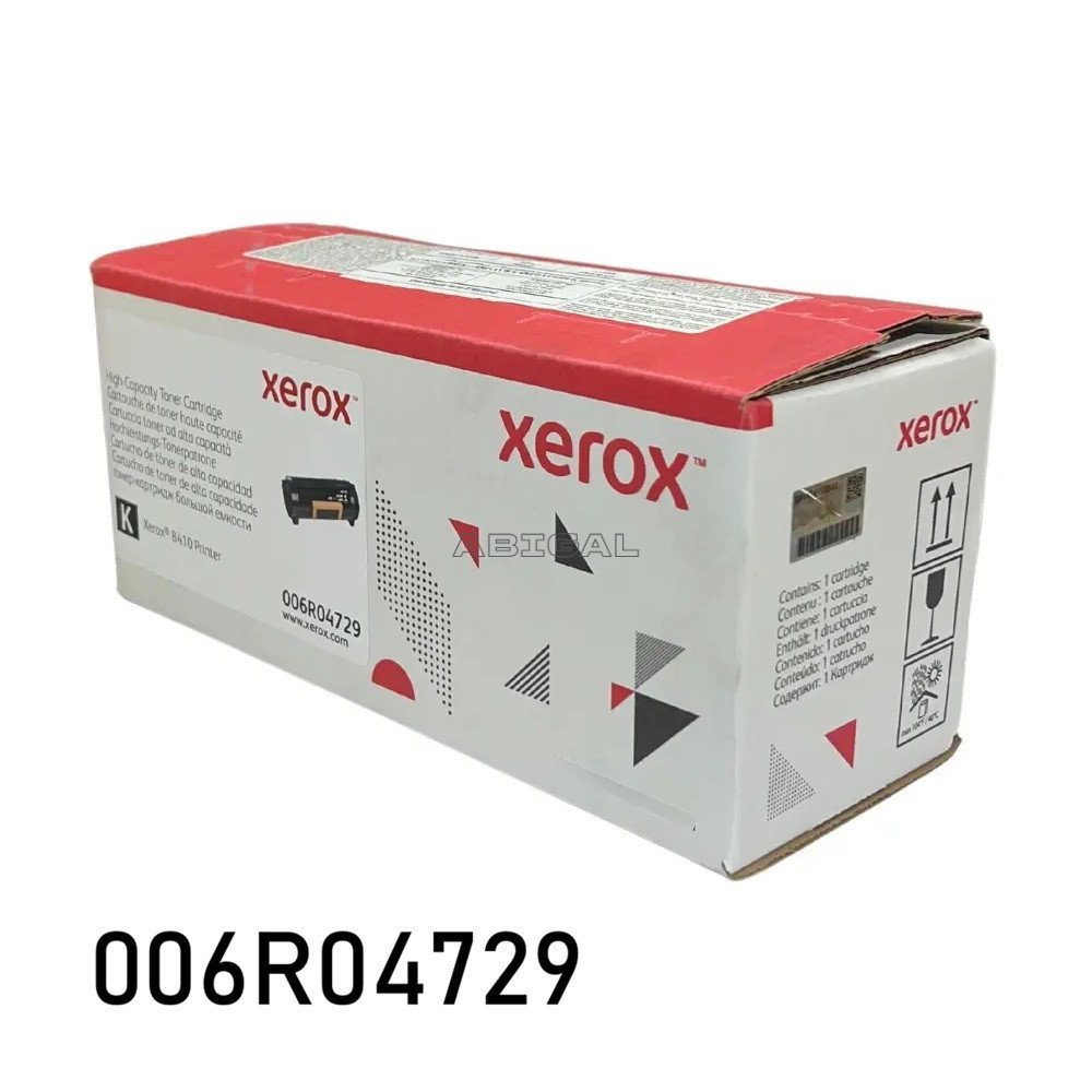 Cartucho De Toner Xerox 006R04729 Black, Para Impresoras Xerox B410 / VersaLink B415 Rendimiento Hasta 14,000 Páginas